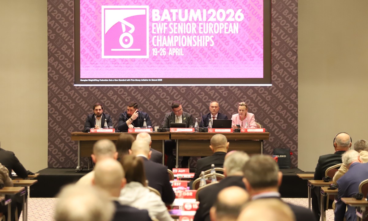 ბათუმში ევროპის ძალოსნობის ფედერაციის კონგრესს უმასპინძლეს
