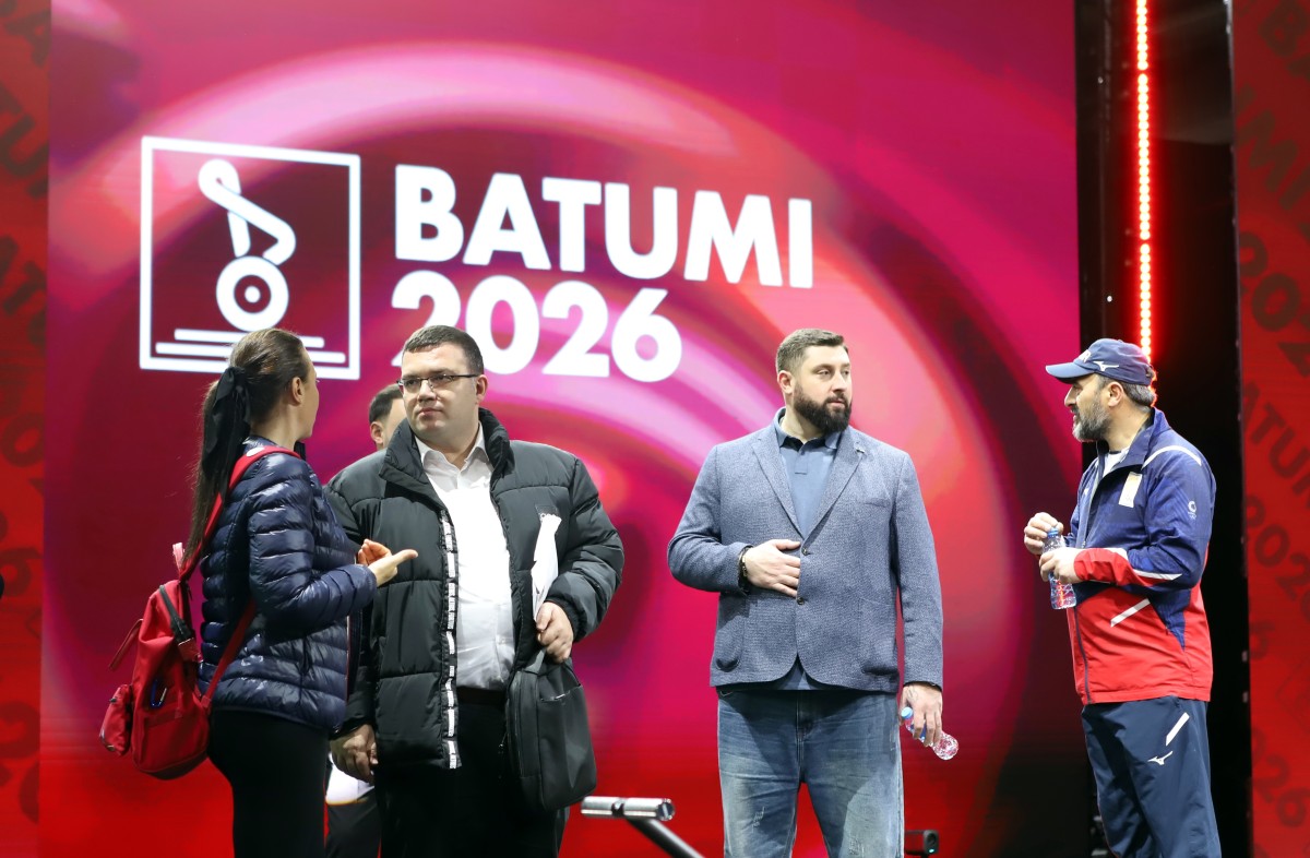 ბათუმის სპორტის სასახლეს EWF-ის წარმომადგენლები სტუმრობდნენ